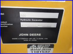2021 John Deere 50G Excavator with thumb Low hours! Good Condition C&C Equipment