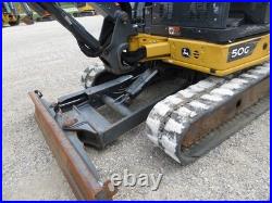 2021 John Deere 50G Excavator with thumb Low hours! Good Condition C&C Equipment