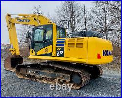 2021 Komatsu Pc210lc-11 Excavator, Low Hrs, Warranty, Mint