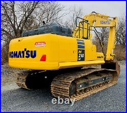 2021 Komatsu Pc210lc-11 Excavator, Low Hrs, Warranty, Mint