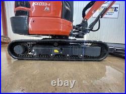 Kubota KX033-4 Excavator Bottom Roller Replacement | Heavy Duty Undercarriage Track Roller