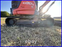 2021 Kubota Kx057-5 Cab Angle Blade Track Excavator