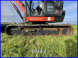 2021 Kubota Kx080-4 Cab Thumb Compact Track Excavator