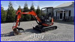 2021 Kubota U27-4 Mini Excavator Hydraulic Thumb Zero Tail Swing Quicktach