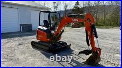 2021 Kubota U27-4 Mini Excavator Hydraulic Thumb Zero Tail Swing Quicktach