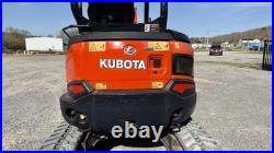 2021 Kubota U27-4 Mini Excavator Hydraulic Thumb Zero Tail Swing Quicktach