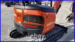 2021 Kubota U27-4 Mini Excavator Hydraulic Thumb Zero Tail Swing Quicktach