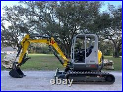 2021 Wacker Neuson Ez53 Excavator Brand New Hyd Thumb Zero Tail Swing