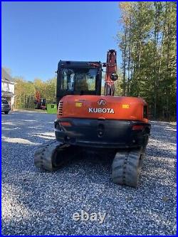 2021 kubota Kx080-4SS A/C Hyd Thumb may take $98000