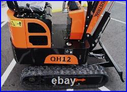 2022 AGROTK QH12 1 Ton Mini Excavator WithThumb Trackhoe SALE $9999 NEW