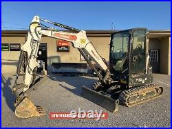 2022 Bobcat E35i R2 Mini Excavator, 337 Hrs, Cab, Heat/ac, 2 Spd, Thumb, Long Arm
