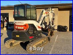 2022 Bobcat E35i R2 Mini Excavator, 337 Hrs, Cab, Heat/ac, 2 Spd, Thumb, Long Arm