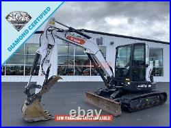 2022 Bobcat E50 R2 Mini Excavator, 632 Hrs, Cab, Heat/ac, Hyd Thumb, Touchscreen
