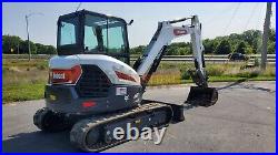 2022 Bobcat E60 R2 Mini Excavator, 486 Hrs, Cab, Heat/ac, Hyd Thumb, 2 Spd, 55hp