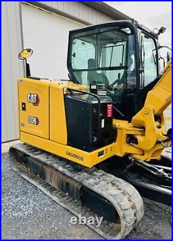 2022 CATERPILLAR 306CR Mini Excavator, 714 HRS, WARRANTY