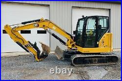 2022 CATERPILLAR 306CR Mini Excavator, 714 HRS, WARRANTY