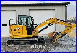 2022 CATERPILLAR 306CR Mini Excavator, 714 HRS, WARRANTY