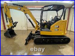 2022 Cat 306cr Orop Mini Track Excavator With Dual Front Aux, Hyd. Thumb