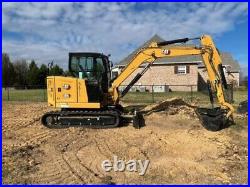 2022 Caterpillar 306CR Crawler Excavator 87 Hours 55 HP Buckets Thumb