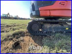 2022 Kubota Kx057-5 Cab Straightblade Thumb Track Excavator