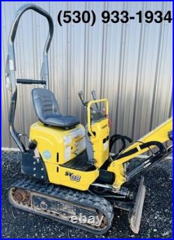 2022 Yanmar SV08 Mini Excavator