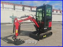 2023 MMS MS13C Gas Mini Excavator 13 2/1 inch bucket with Claw & Toolbox