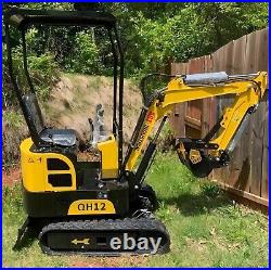 2023 New Mini Excavator Digger Agrotk 1 Ton 13.5 HP B&S EPA Engine Gasline