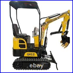 2023 New Mini Excavator Digger Agrotk 1 Ton 13.5 HP B&S EPA Engine Gasline
