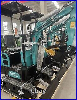 2023 New Mini Excavator Digger Agrotk 1 Ton 13.5 HP B&S EPA Engine Gasline