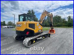 2023 SANY SY80U Hydraulic Compact Excavator Hyd. Thumb Coupler with Bucket