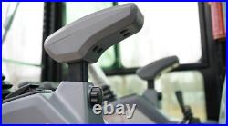 2025 4000 lb TYPHON TERROR XVII Cabin Mini Excavator Rubber Track w Kubota D902