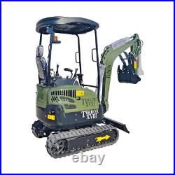 2025 4000 lb Typhon Terror XVIII Mini Excavator Rubber Track with Kubota Diesel 2025 4000 lb Typhon Terror XVIII Mini Excavator Rubber Track with Kubota Diesel