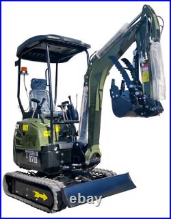 2025 4000 lb Typhon Terror XVIII Mini Excavator Rubber Track with Kubota Diesel 2025 4000 lb Typhon Terror XVIII Mini Excavator Rubber Track with Kubota Diesel