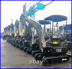 2025 4000 lb Typhon Terror XVIII Mini Excavator Rubber Track with Kubota Diesel 2025 4000 lb Typhon Terror XVIII Mini Excavator Rubber Track with Kubota Diesel