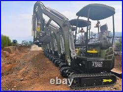 2025 4000 lb Typhon Terror XVIII Mini Excavator Rubber Track with Kubota Diesel 2025 4000 lb Typhon Terror XVIII Mini Excavator Rubber Track with Kubota Diesel