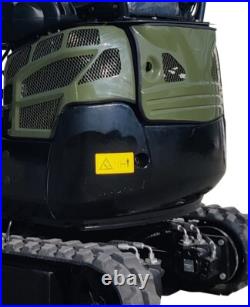 2025 4000 lb Typhon Terror XVIII Mini Excavator Rubber Track with Kubota Diesel 2025 4000 lb Typhon Terror XVIII Mini Excavator Rubber Track with Kubota Diesel