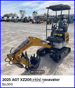 2025 AGT XZ20R mini excavator