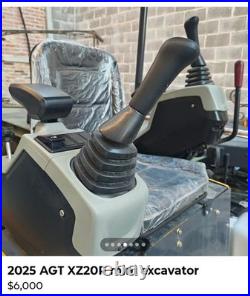 2025 AGT XZ20R mini excavator