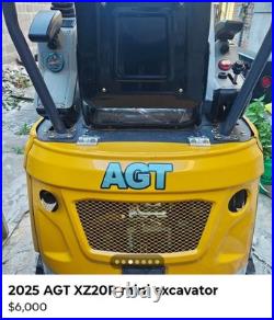 2025 AGT XZ20R mini excavator