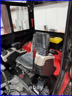 2025 CFG QNT50R 28HP Gas, Joystick Controls, Hydraulic Thumb, Enclosed Cab, New