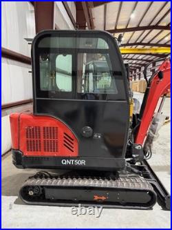 2025 CFG QNT50R 28HP Gas, Joystick Controls, Hydraulic Thumb, Enclosed Cab, New