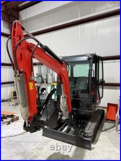 2025 CFG QNT50R 28HP Gas, Joystick Controls, Hydraulic Thumb, Enclosed Cab, New
