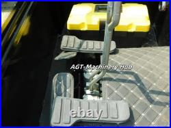 2025 COMPACT AGT QNT45 Mini Excavator Digger with Wider Cab Kubota Engine EPA
