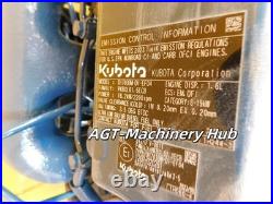 2025 COMPACT AGT QNT45 Mini Excavator Digger with Wider Cab Kubota Engine EPA