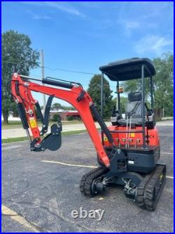 2025 EPA-Certified 2 Ton Mini Excavator 16HP Kubota D902 Diesel Engine (USA)