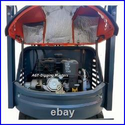 2025 NEW AGT L12 13.5HP 1 Ton Mini Excavator Digger for Sale with B&S Engine