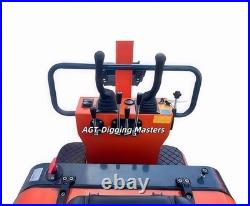 2025 NEW AGT L12 13.5HP 1 Ton Mini Excavator Digger for Sale with B&S Engine