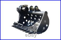 2025 NEW Hedge Mowing Bucket Attachment for Excavator Diggers Cutting USA Stock
