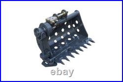 2025 NEW Hedge Mowing Bucket Attachment for Excavator Diggers Cutting USA Stock