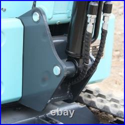 2025 New 1.4T Mini Excavator, Kubota Engine 13.5HP, Free assistive devices